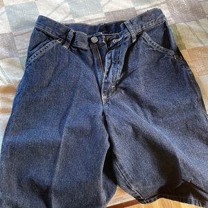 Boy size 14 dark jeans shorts